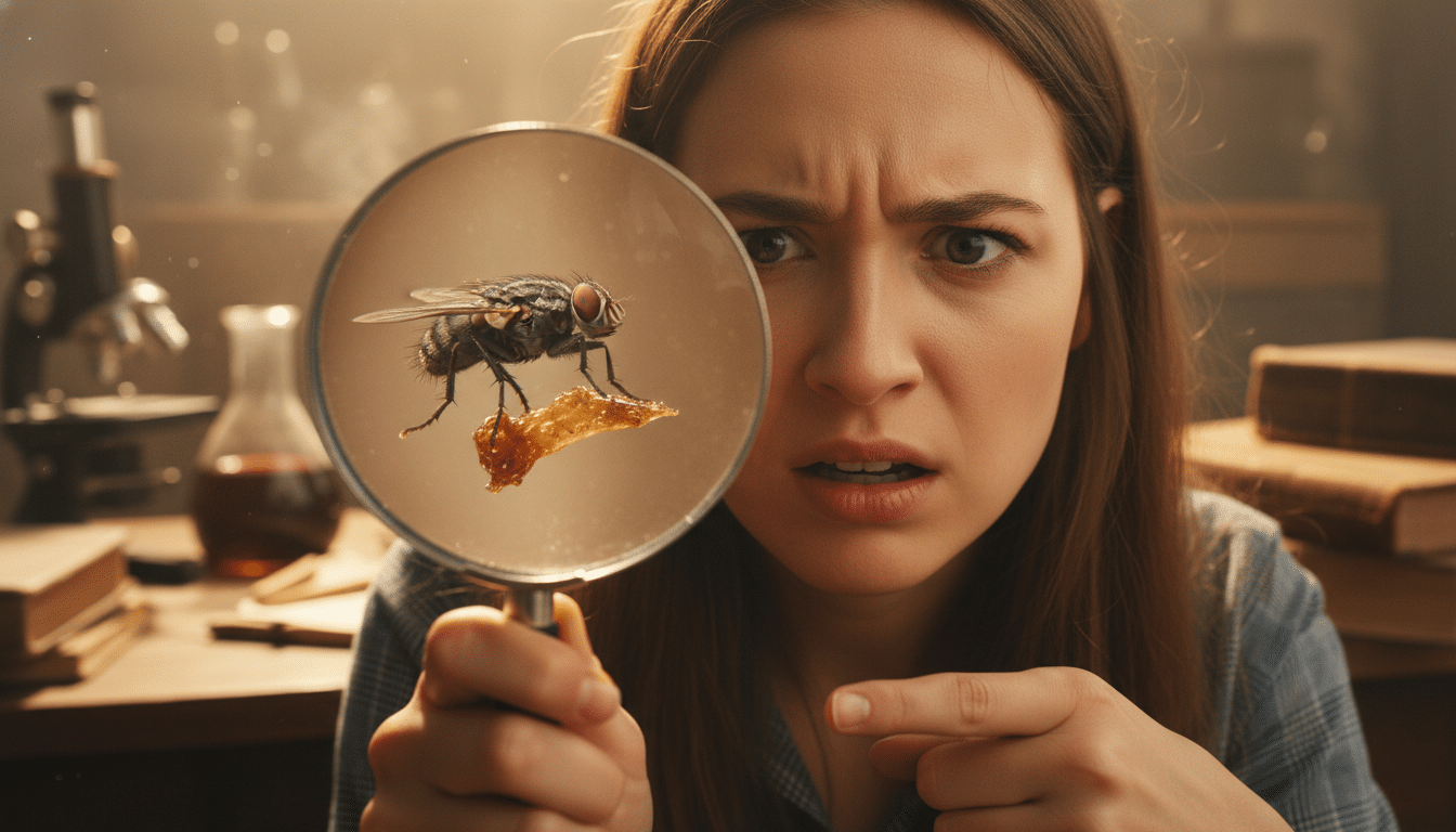 Pourquoi les mouches se frottent-elles les pattes… et c'est quoi ce truc dégoûtant ?