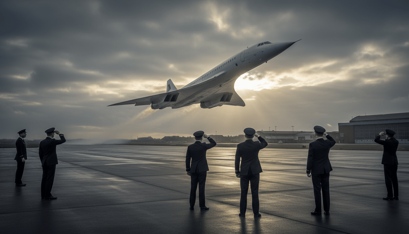 Premier vol du Concorde 002 en 1969