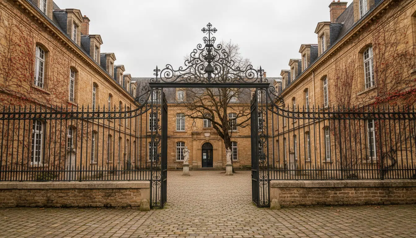 Façade du lycée privé Saint-Thomas-d'Aquin