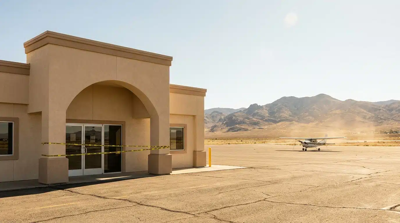 Aéroport régional d'Elko dans le Nevada