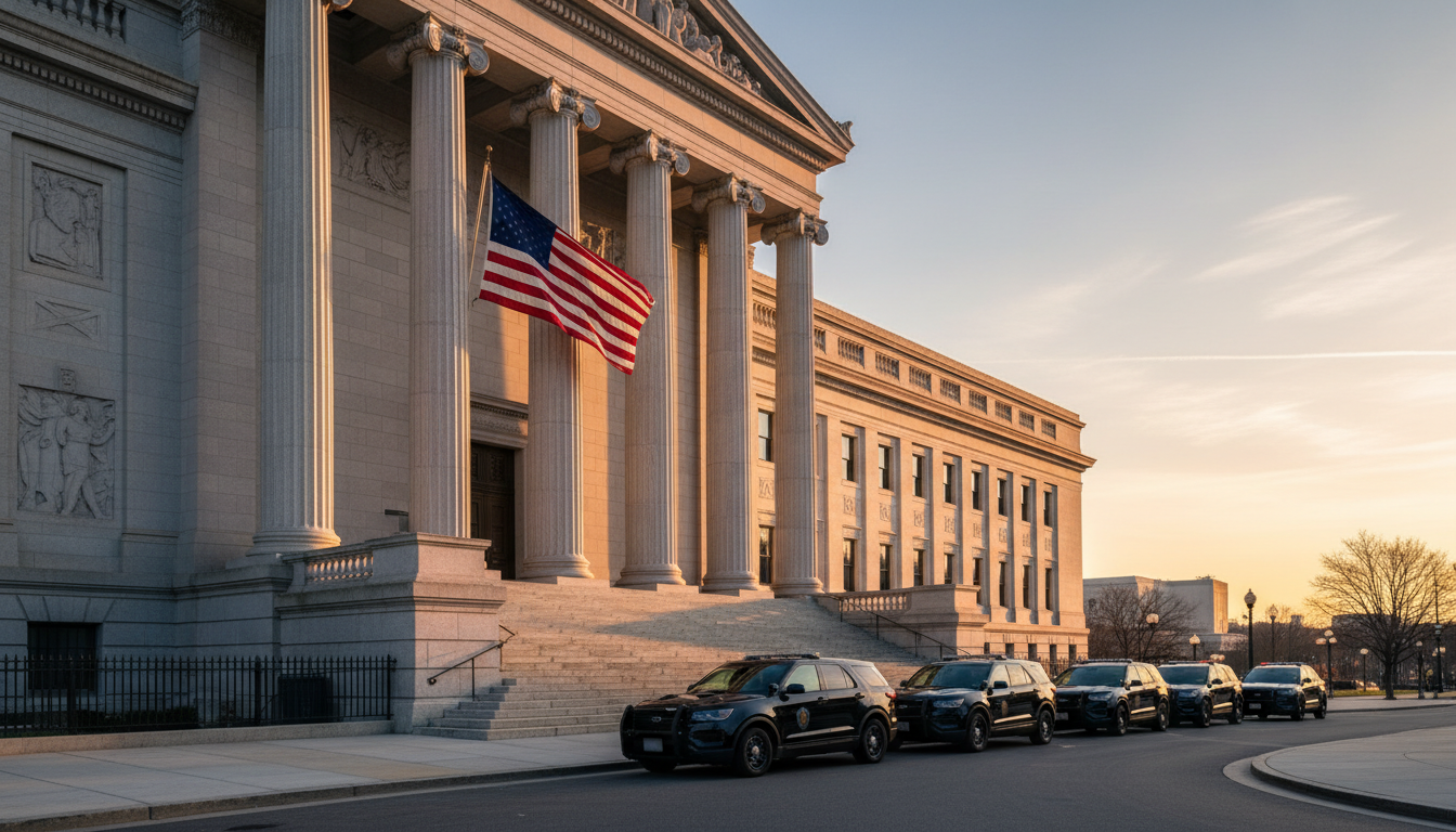 Tribunal fédéral de Washington où comparaîtra le suspect