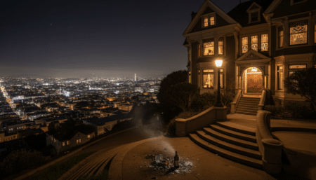 Maison de Sam Altman à San Francisco après l'attaque