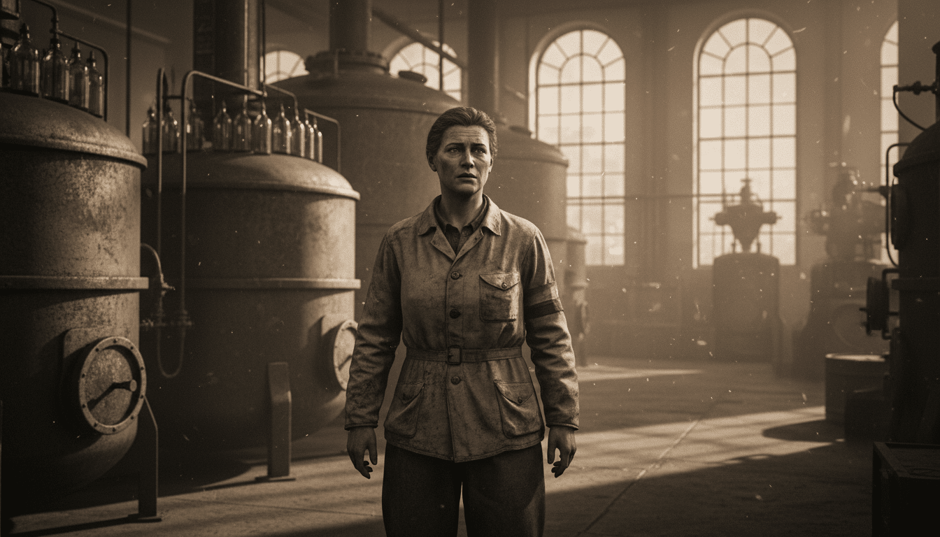 usine allemande années 1940 fabrication soda guerre