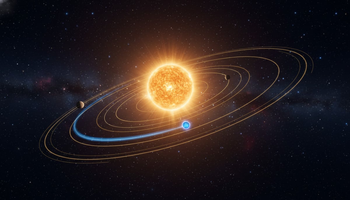 Visualisation de l'orbite terrestre autour du Soleil
