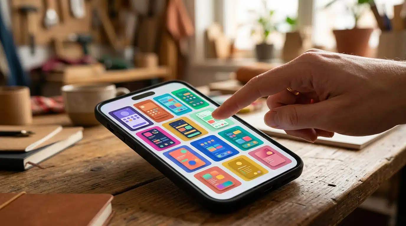 Palette de couleurs personnalisables pour WhatsApp Plus