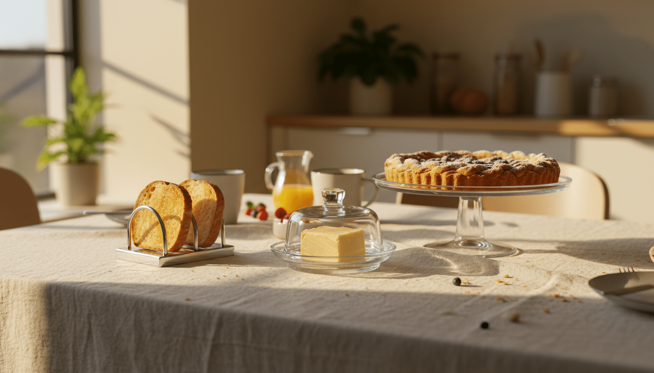 Collection cuisine rétro Zara Home sur table ensoleillée