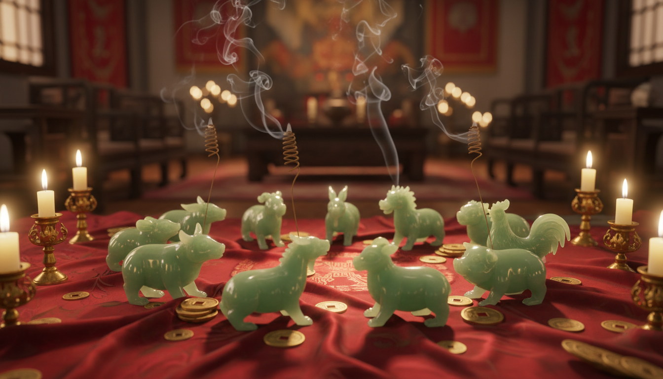 Zodiaque chinois du mercredi 15 avril 2026 - roue des 12 animaux et prédictions du jour