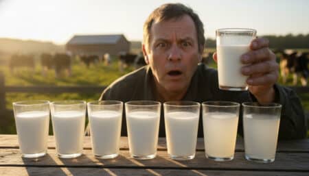 1 verre de lait sur 6 n'a jamais touché une vache : le chiffre qui va te faire relire l'étiquette