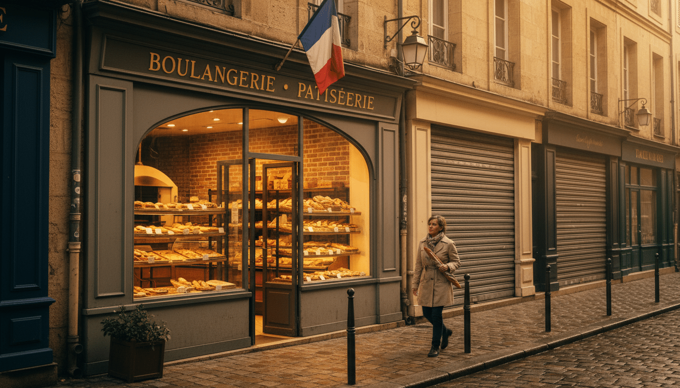 Boulangerie ouverte un jour férié en France