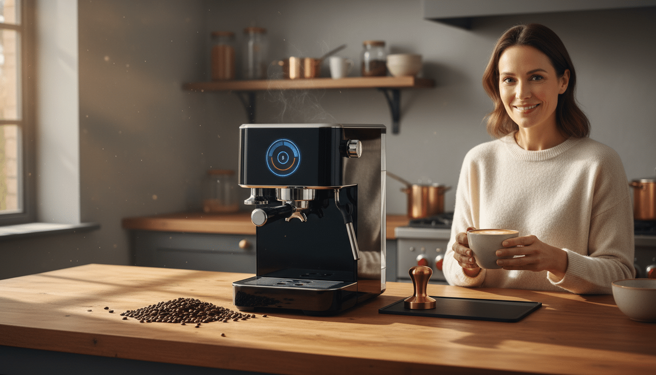 Machine à café Ninja Luxe sur un plan de travail