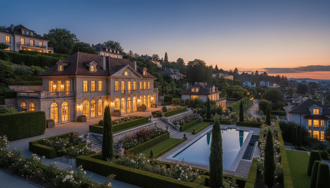 Villa luxueuse à Binningen près de Bâle en Suisse