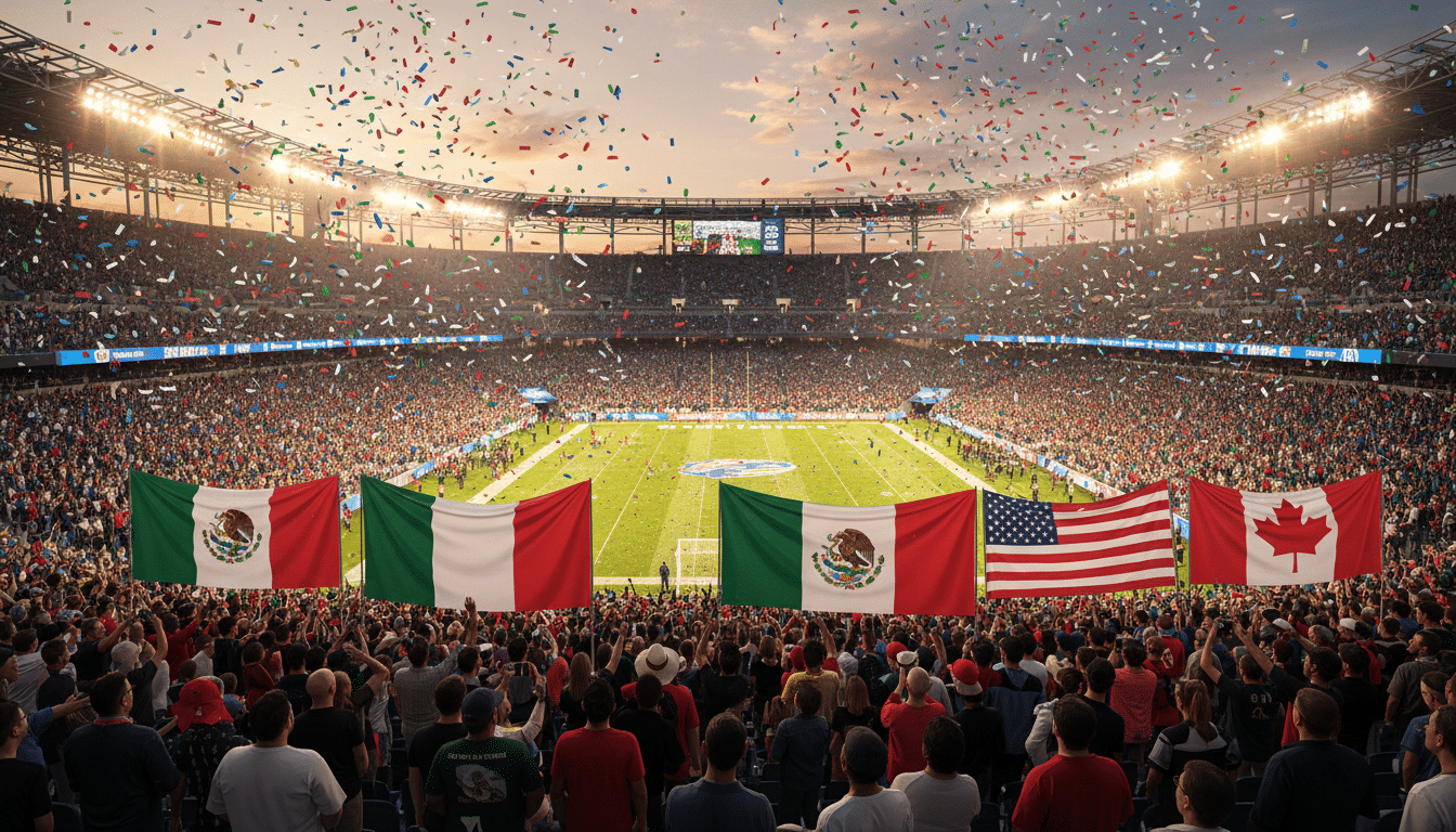 Stade nord-américain rempli pour la Coupe du monde 2026