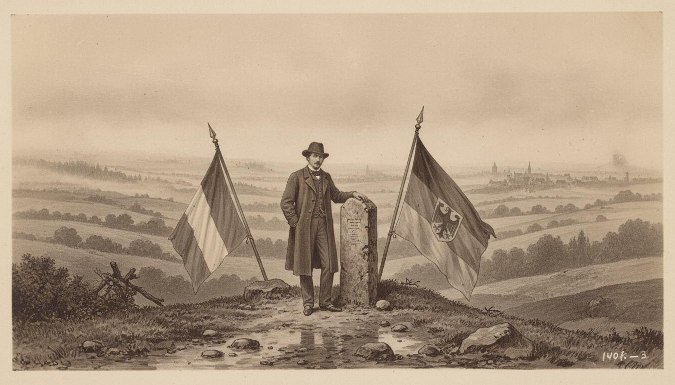 Frontière historique Alsace-Moselle après 1871