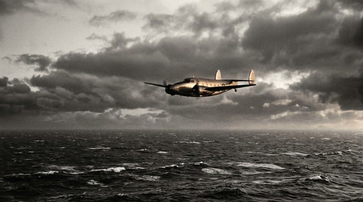 Avion civil survolant l'Atlantique pendant la Seconde Guerre mondiale