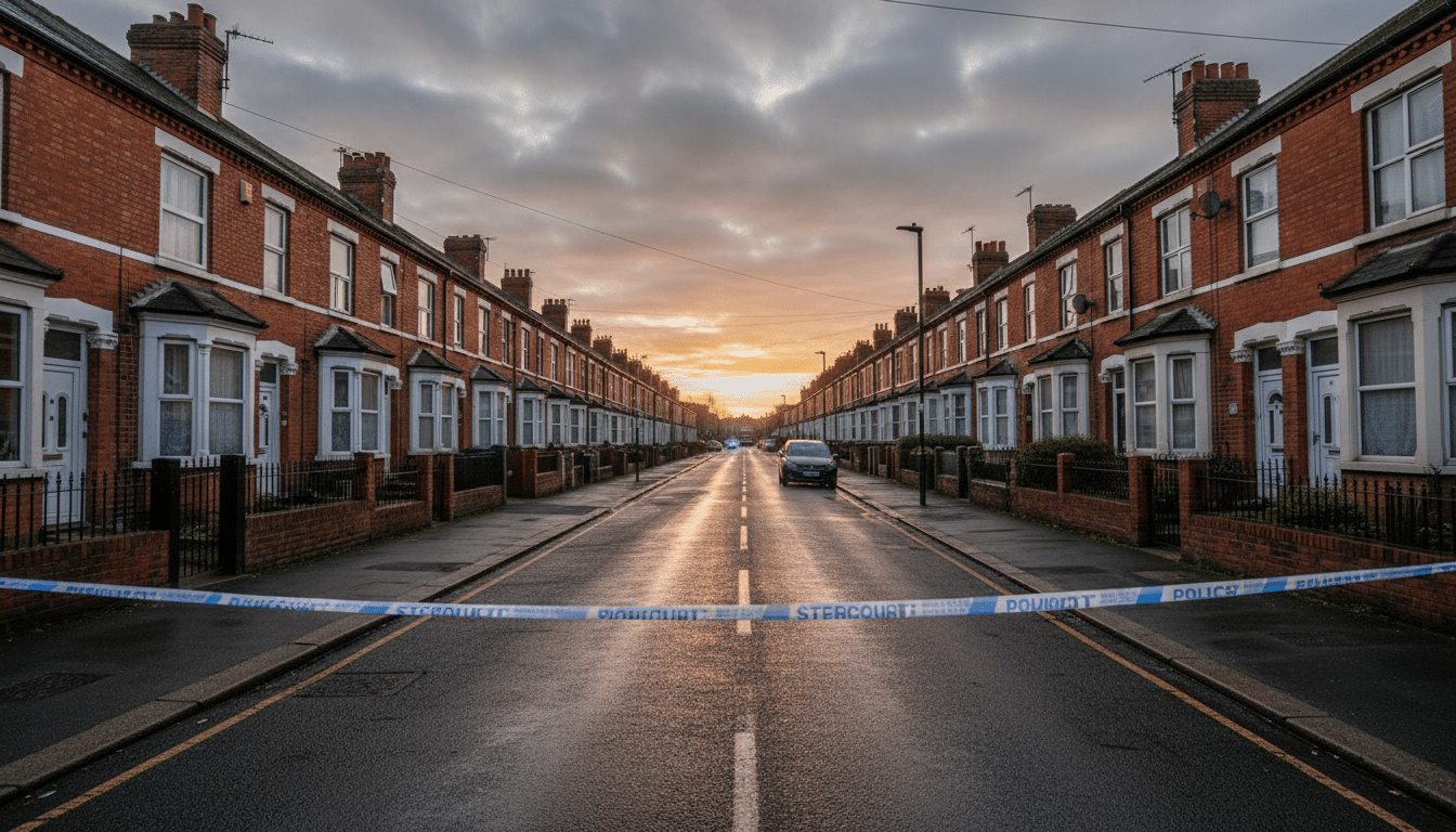 Rue résidentielle de Bristol bouclée par la police après l'explosion