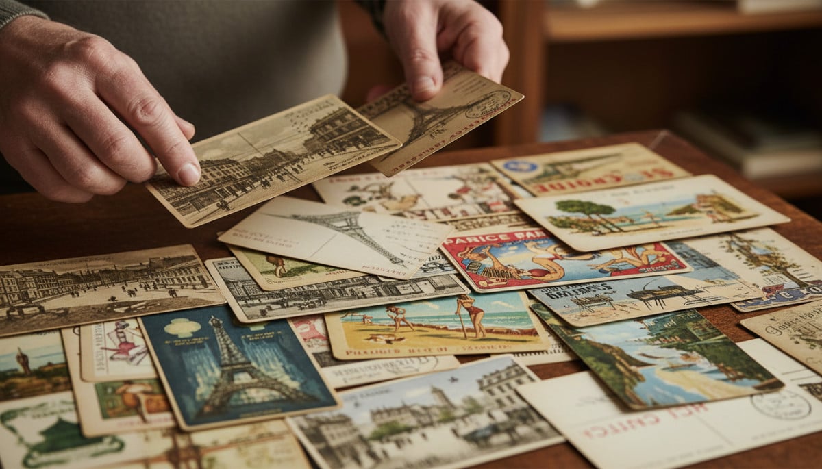 Collection de cartes postales anciennes