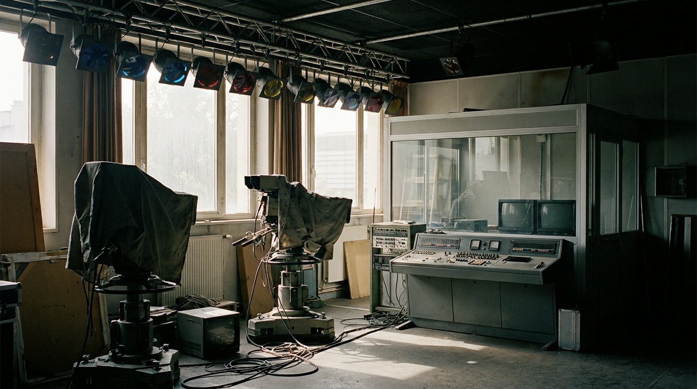 Plateau de télévision français vide des années 2000