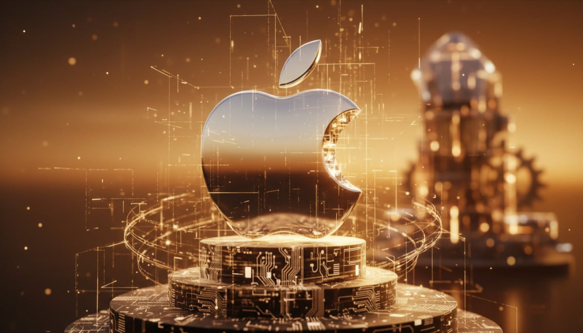 Editorial press photograph illustrating: Le logo Apple a une morsure pour une raison précise — et el