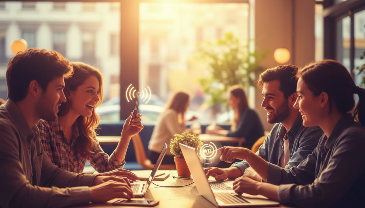 Editorial press photograph illustrating: Le Wifi s'appelle vraiment Wifi pour une raison bien précis