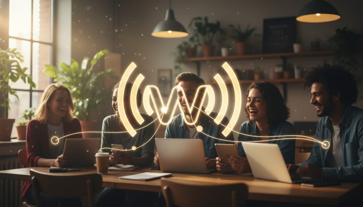Editorial press photograph illustrating: Le Wifi s'appelle vraiment Wifi pour une raison bien précis