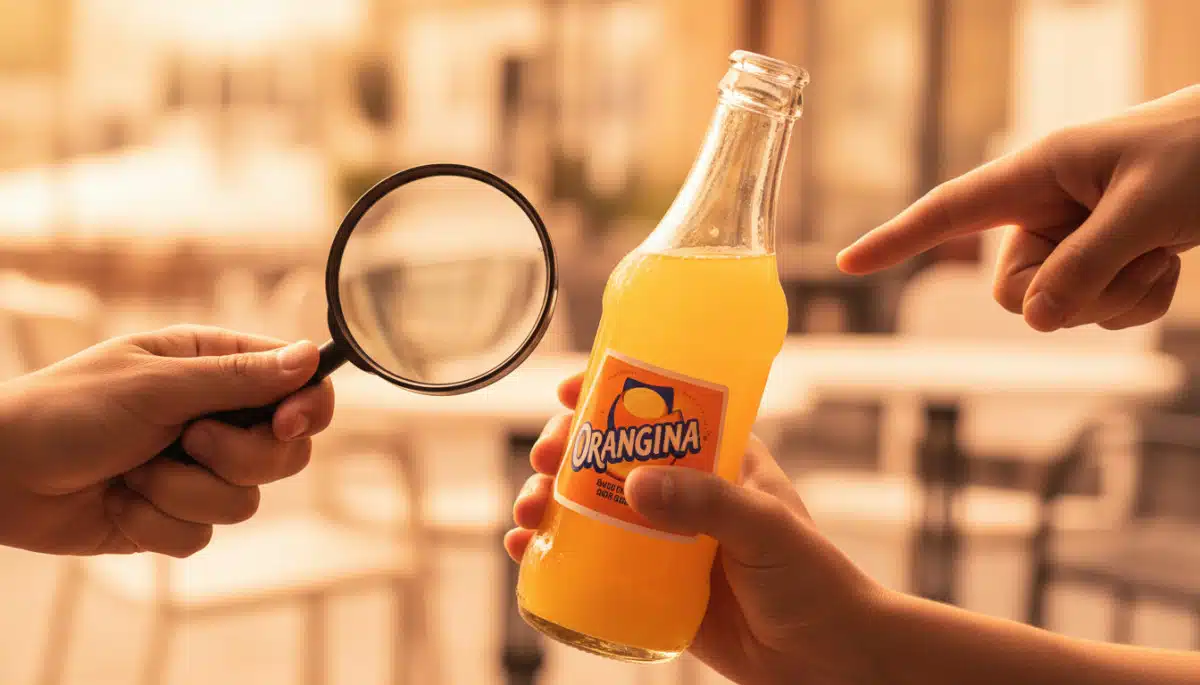Editorial press photograph illustrating: Orangina : pourquoi on t'a demandé de secouer la bouteille