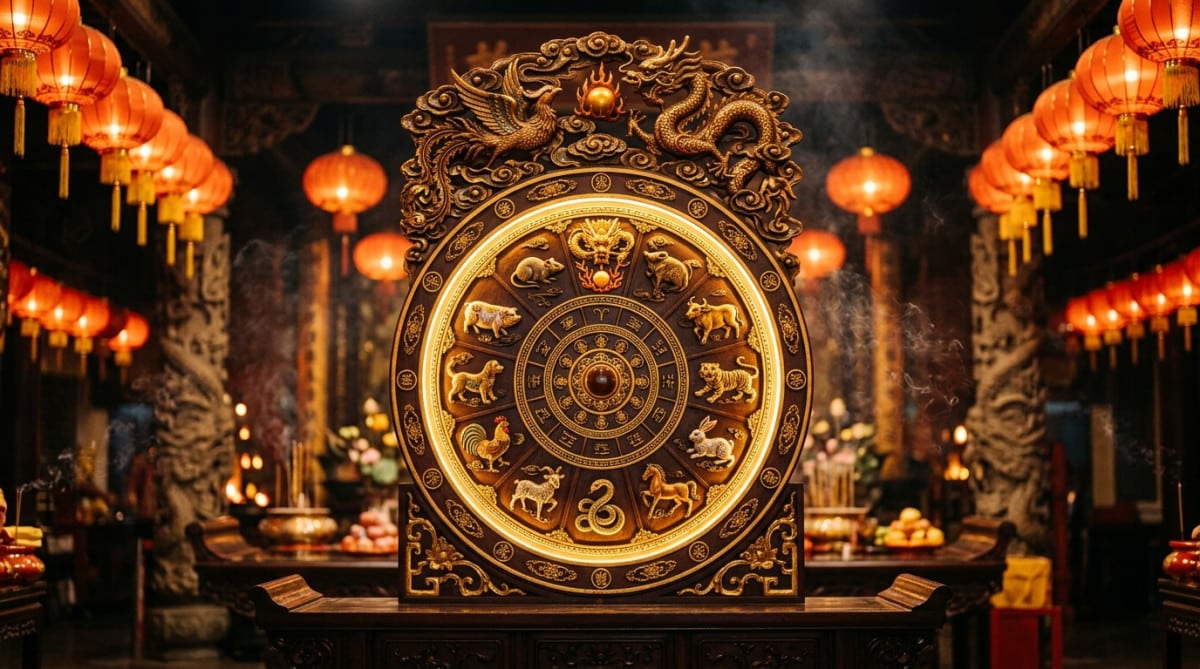 Femme méditant à la lueur d'une bougie dans une ambiance mystique Feu-Yin pour l'horoscope chinois du 26 mai 2026
