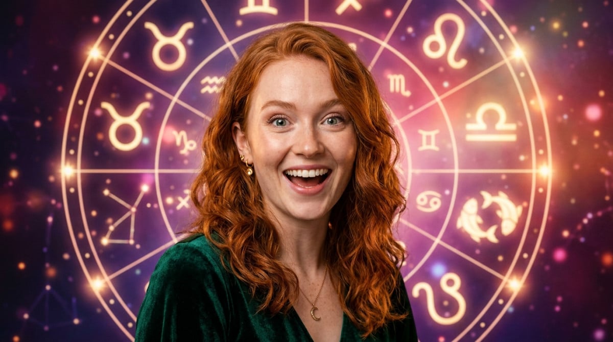 Femme méditant dans une ambiance mystique et lumineuse pour l'horoscope du 20 mai 2026