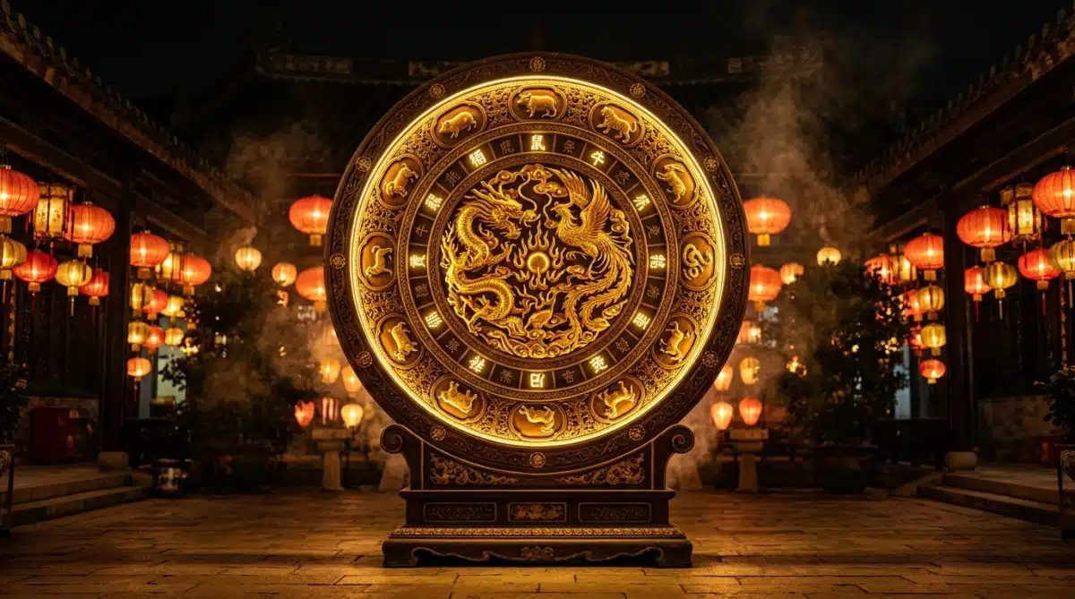 Femme méditant dans une ambiance mystique Terre-Yin pour l'horoscope chinois du 29 mai 2026