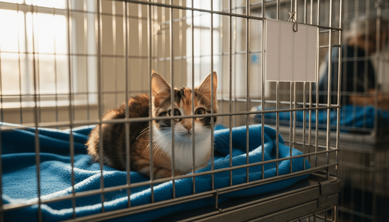 Zoe la chatte en bonne santé prête à l'adoption