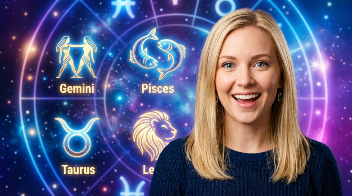 Homme contemplatif observant les étoiles dans une ambiance mystique pour l'horoscope du jour