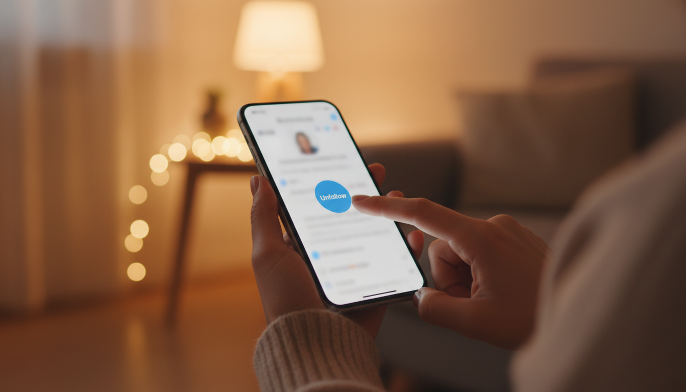 Rupture sur les réseaux sociaux après une séparation