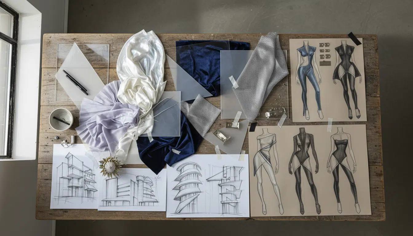 Collaboration créative sur des looks de mode