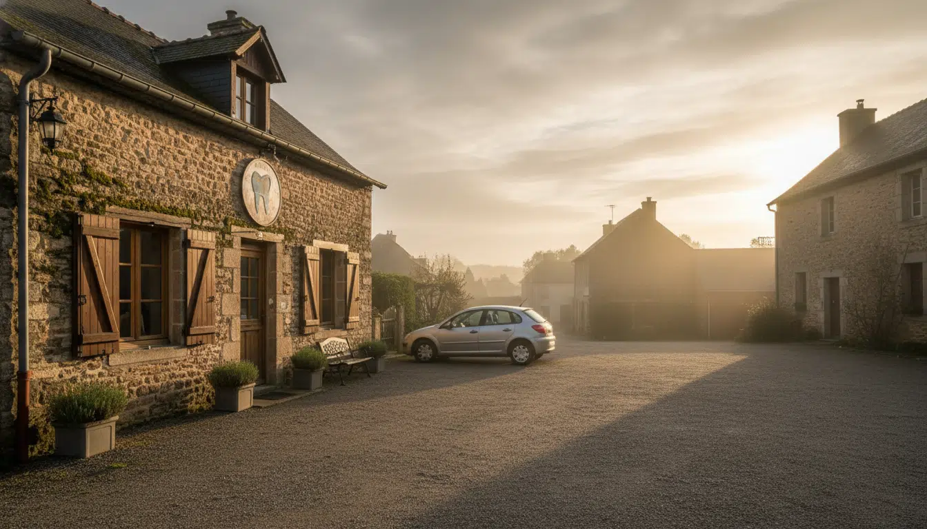 Cabinet dentaire dans un village rural de Lozère
