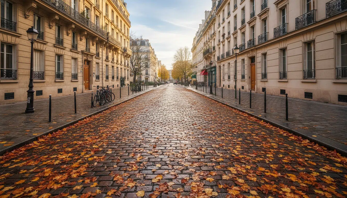 Rue du quartier Alésia dans le 14e arrondissement de Paris