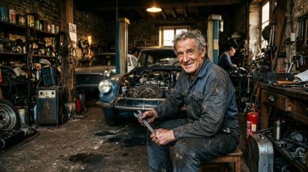Le garage automobile français d'il y a 50 ans : le contraste avec celui de 2026 est stupéfiant