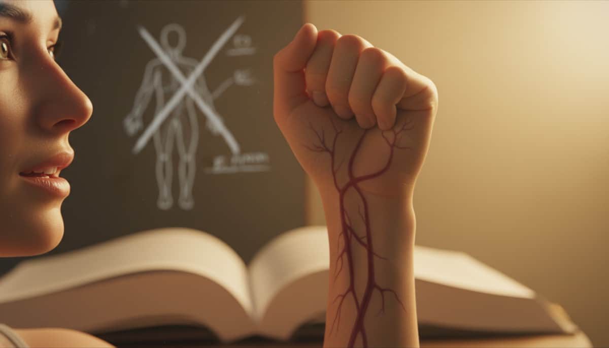 Le sang est bleu dans les veines : le mythe que tout le monde a appris à l'école est complètement faux
