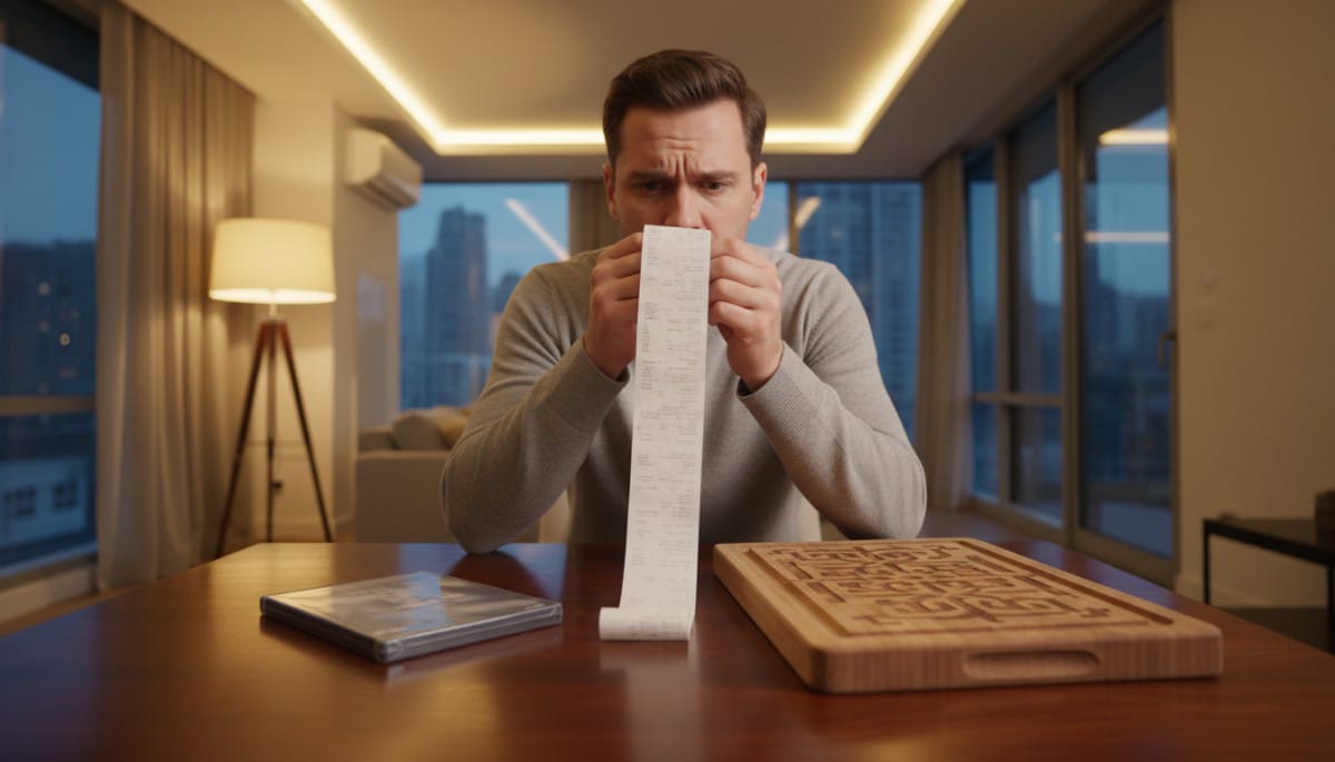 Lecture des conditions de retour sur un ticket de caisse