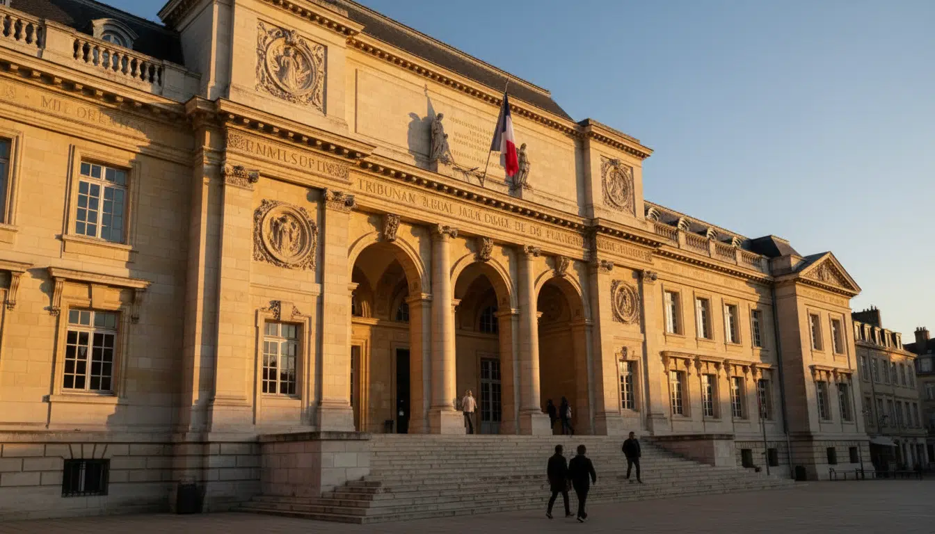 Façade du tribunal judiciaire de Lille