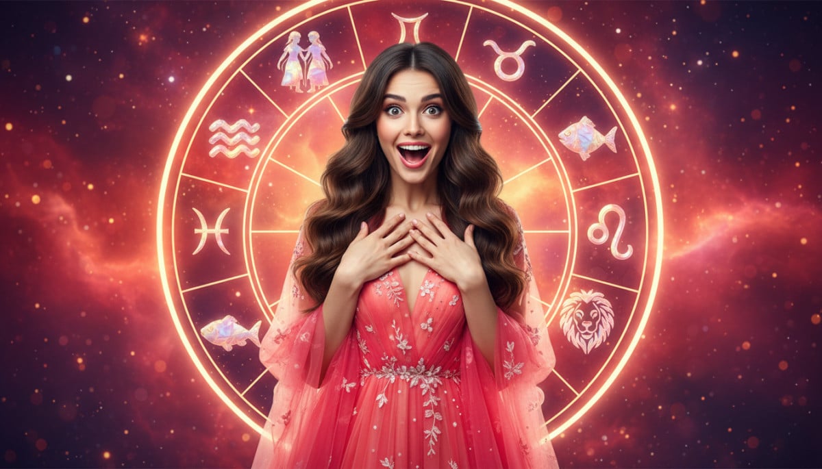 Mains tenant une sphère céleste lumineuse carte astrologique dorée