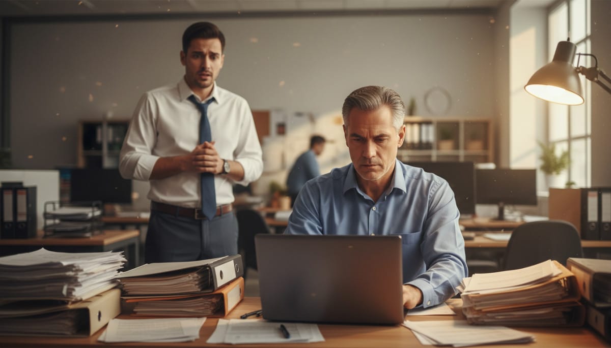 Manager consultant les mails d'un salarié au bureau