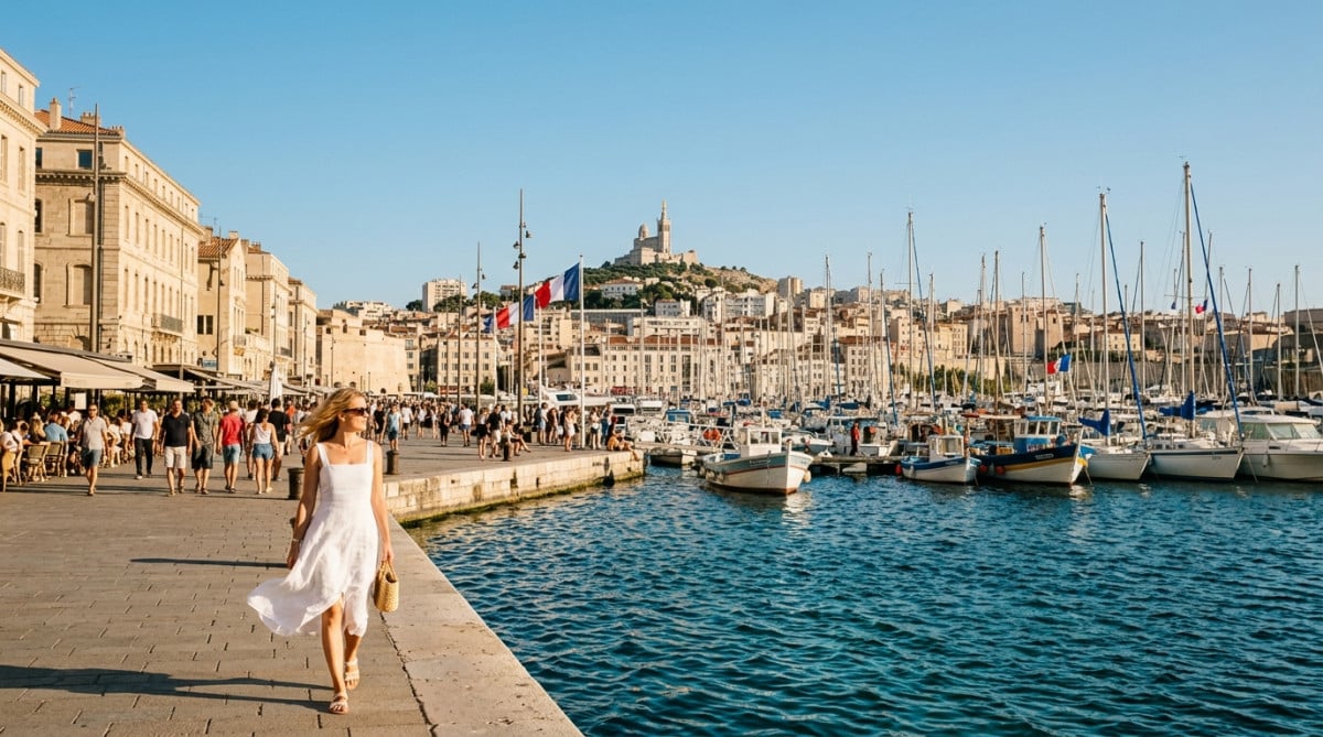 Marseille et son port restent sous les 30°C