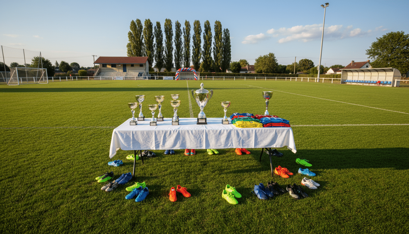 Tournoi de football pour enfants dans le Pas-de-Calais
