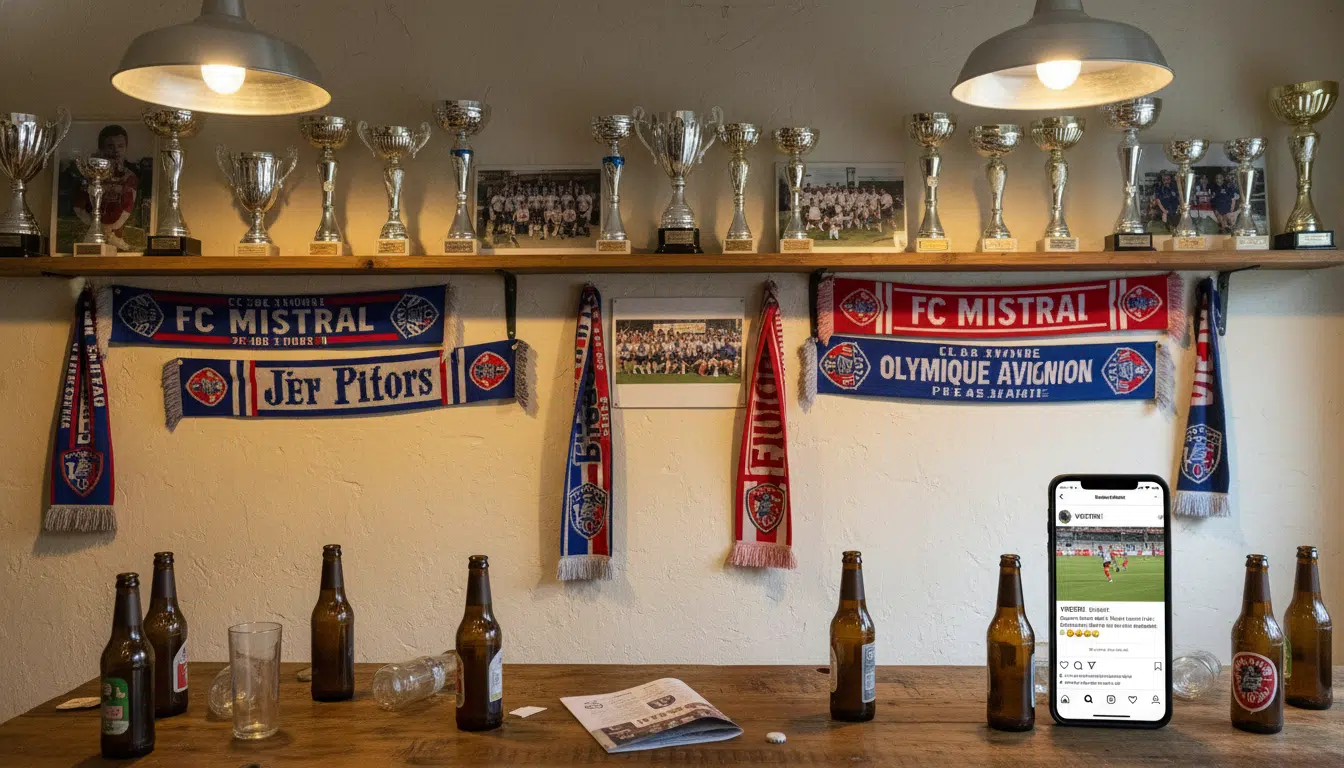 Communiqué d'un club de football amateur sur les réseaux sociaux