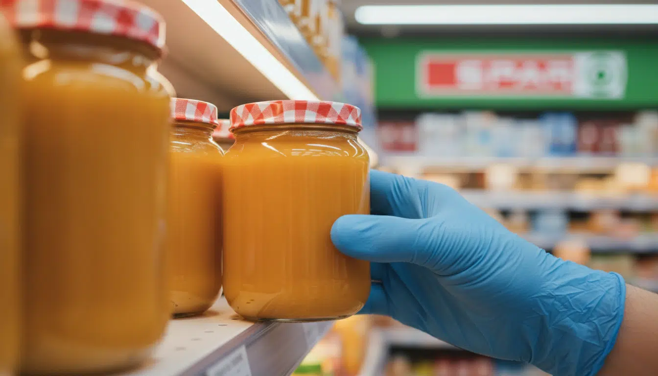 Petit pot pour bébé saisi en supermarché autrichien