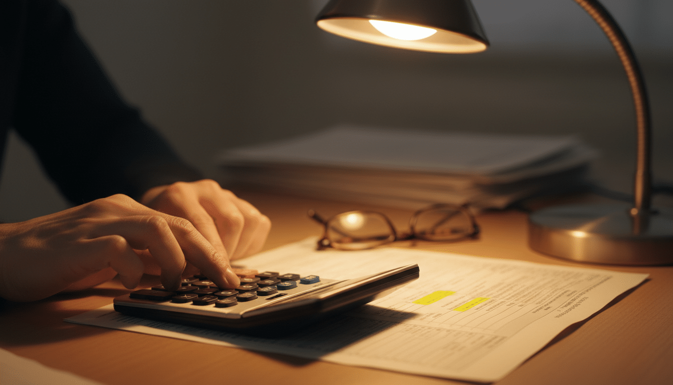 Calcul des revenus sur une déclaration fiscale française