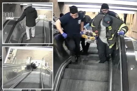 Piégé dans un escalator, cet homme meurt après que 12 passants l'ont ignoré