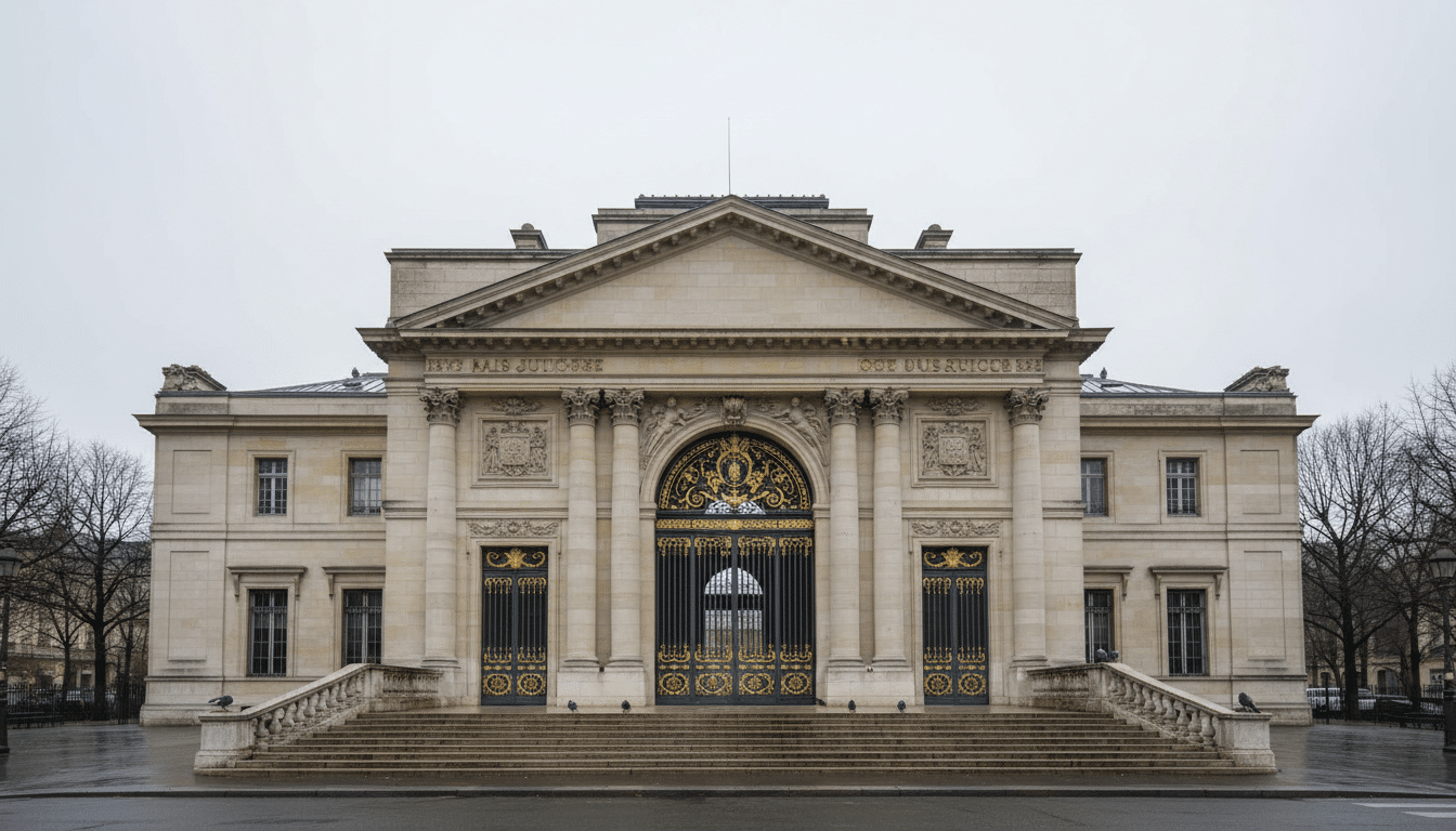 Palais de justice de Paris où la plainte pourrait être examinée