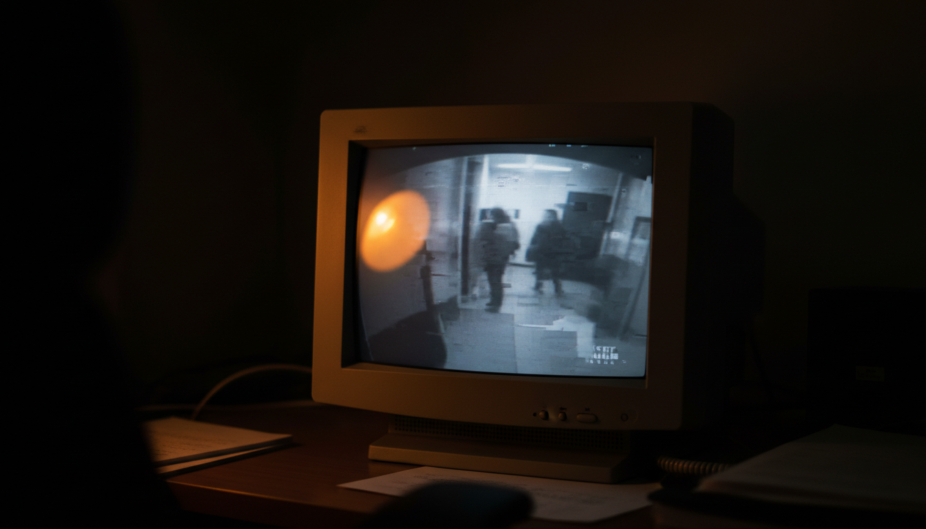 Vidéo de surveillance menant à l'arrestation de Marco Baretta dans Plus belle la vie