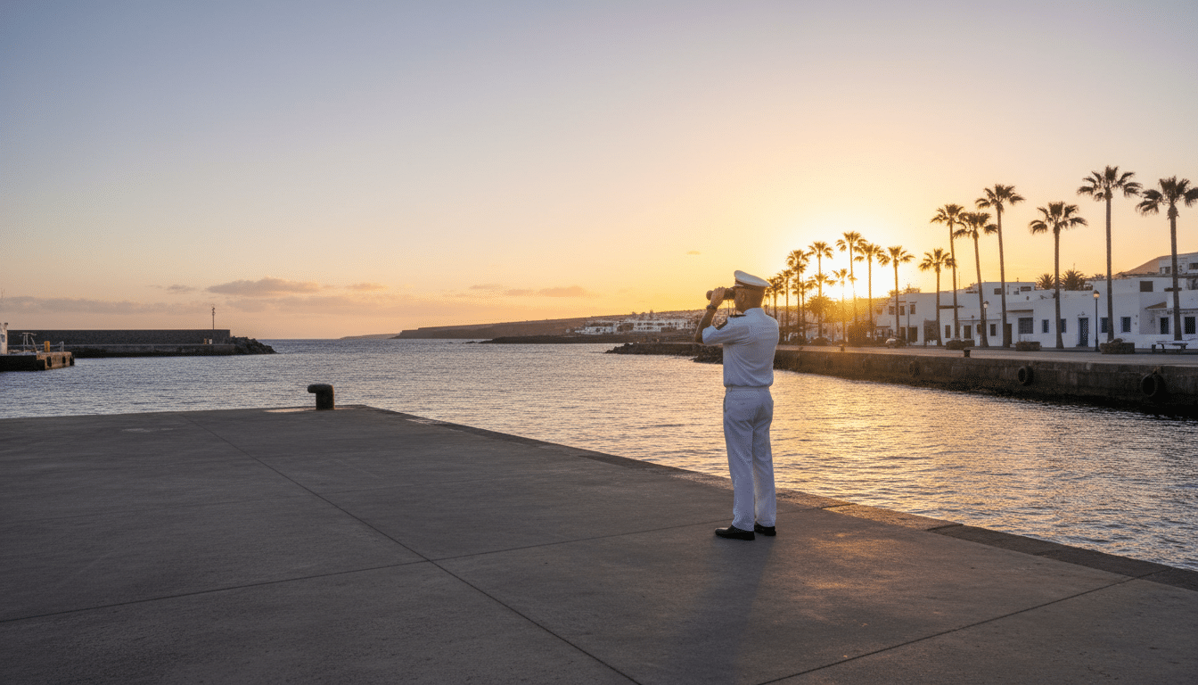 Port des îles Canaries en attente de décision