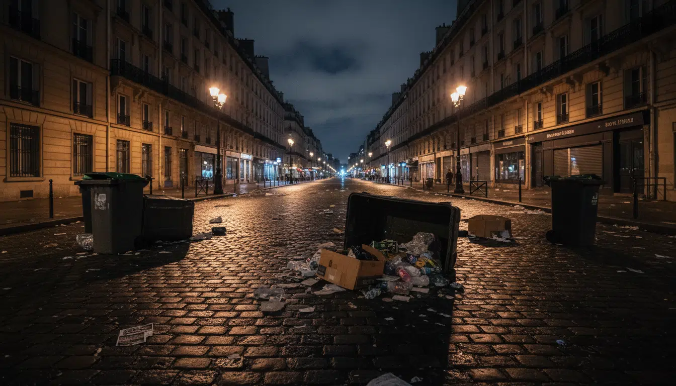Débordements nocturnes dans les rues de Paris après la qualification du PSG